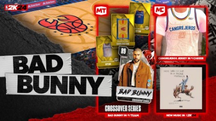 NBA 2K24 Season 5 Bad Bunny MyTEAM