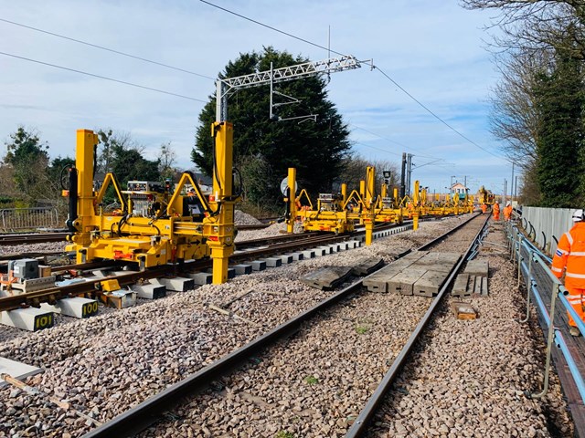 REMINDER: Vital railway upgrade works taking place in Anglia over August Bank Holiday: Kings Lynn Siding works