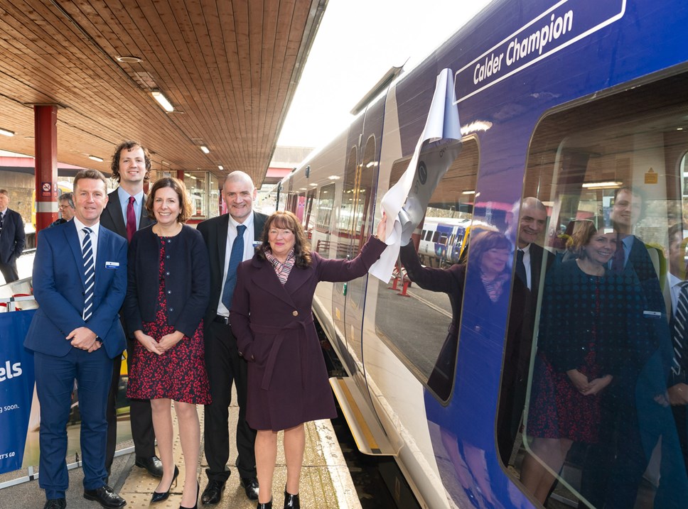 Calder Valley new train launch