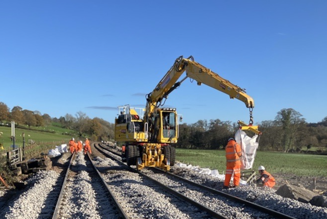 Hereford to newport line reopens: Hereford to newport line reopens