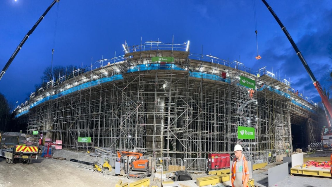 Reliability boost for passengers in Cornwall following extensive viaduct upgrade: image00068