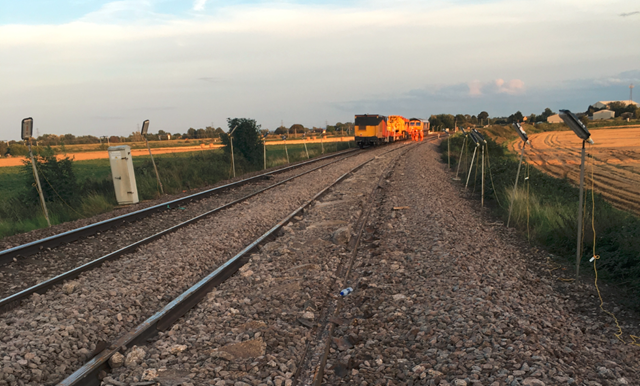 Engineers start work to replace broken track