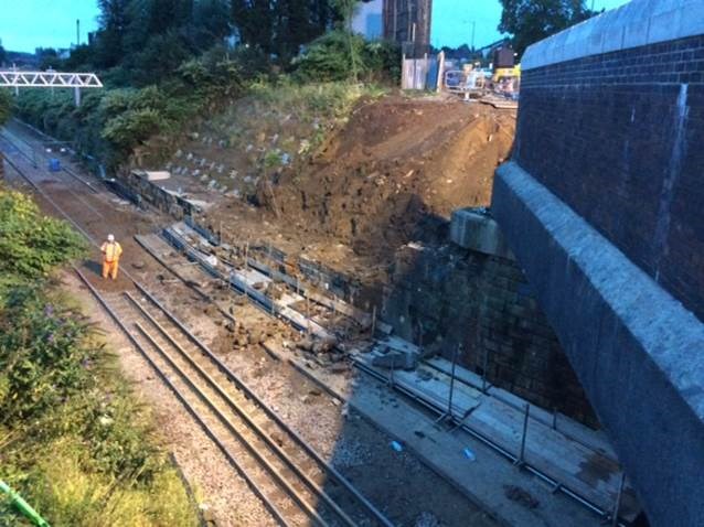 Emergency repairs to bridge means road and rail disruption in Bolton: Moses gate wall collapse