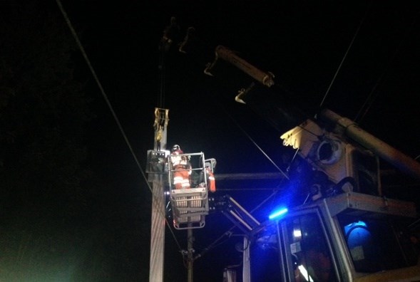 Overhead wire upgrade to deliver major reliability improvements for Southend rail passengers: Southend Victoria branch line overnight improvements