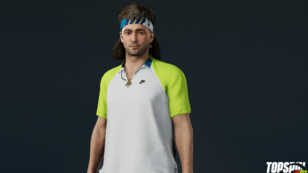 TopSpin 2K25 Andre Agassi
