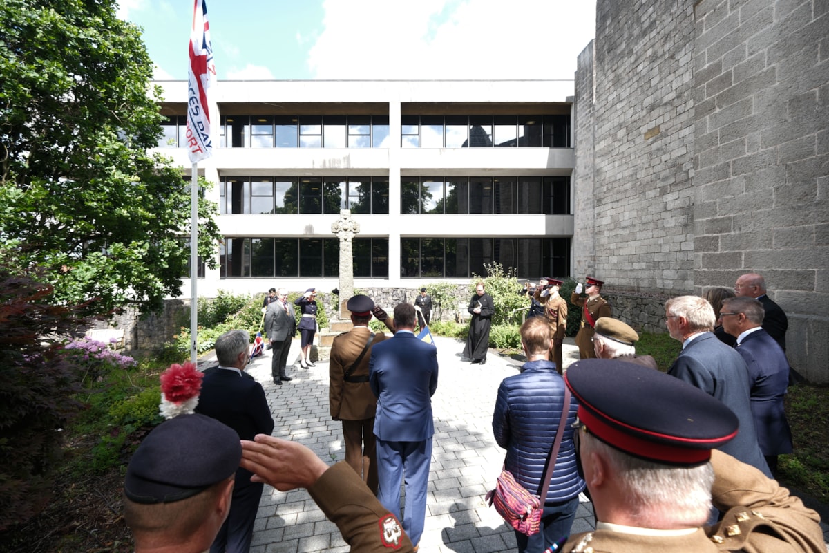 War memorial at County Hall, Preston