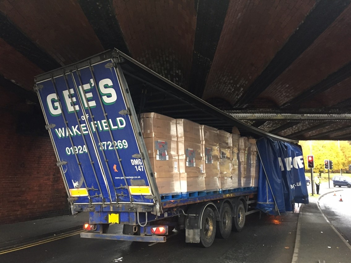 New campaign urges drivers in West Yorkshire to be vigilant following bridge bashes