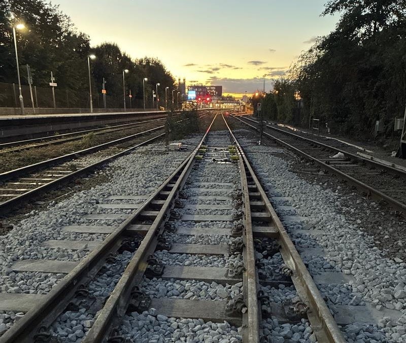 Approach to Gloucester station- October 2025