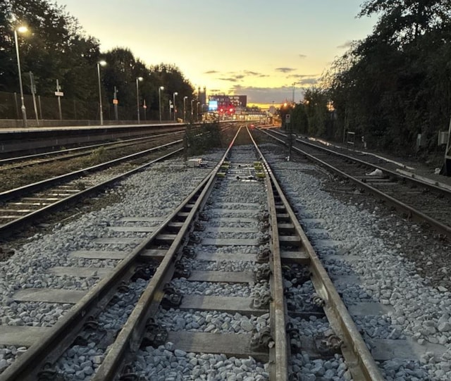 Approach to Gloucester station- October 2025