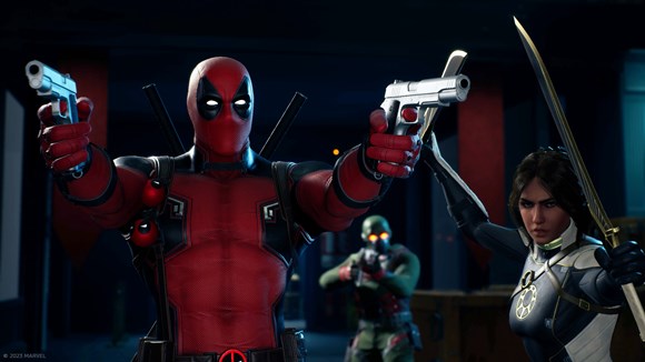 Marvel's Midnight Suns - Screenshot - Deadpool Standoff