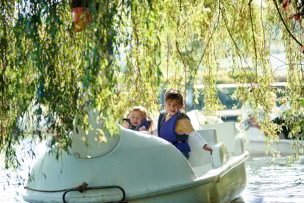 Boating Lake at Hafan y Mor