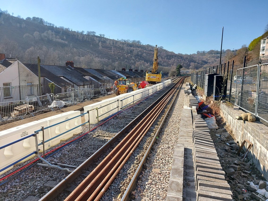 Llanhilleth platform work-2