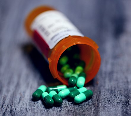 Medication stock image