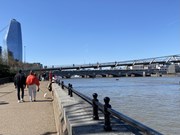 TfL Image - Walking along the Thames