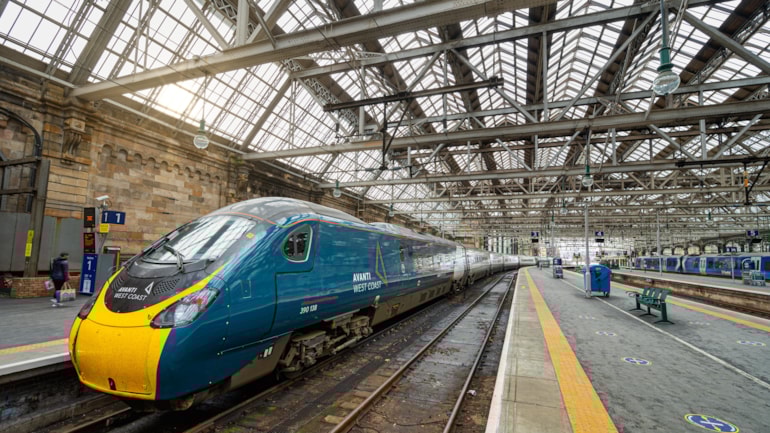 Avanti West Coast to resume full timetable at Glasgow Central