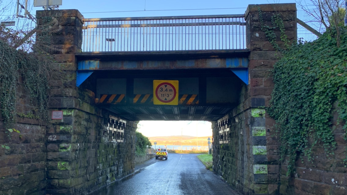Essential repairs planned for bridge at Langbank Station: Langbank Station Rd