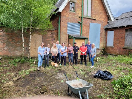 Glazebrook station makeover