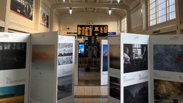 Landscape Photographer of the Year gallery on display at Leeds station, Network Rail-3