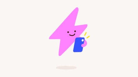 E.ON Next character Flash on phone