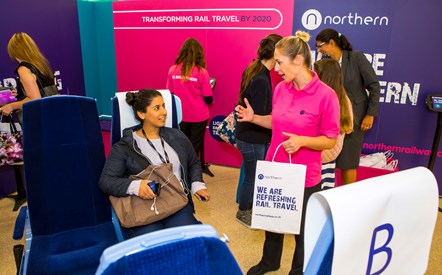 Trying Out Seat A at Leeds Station