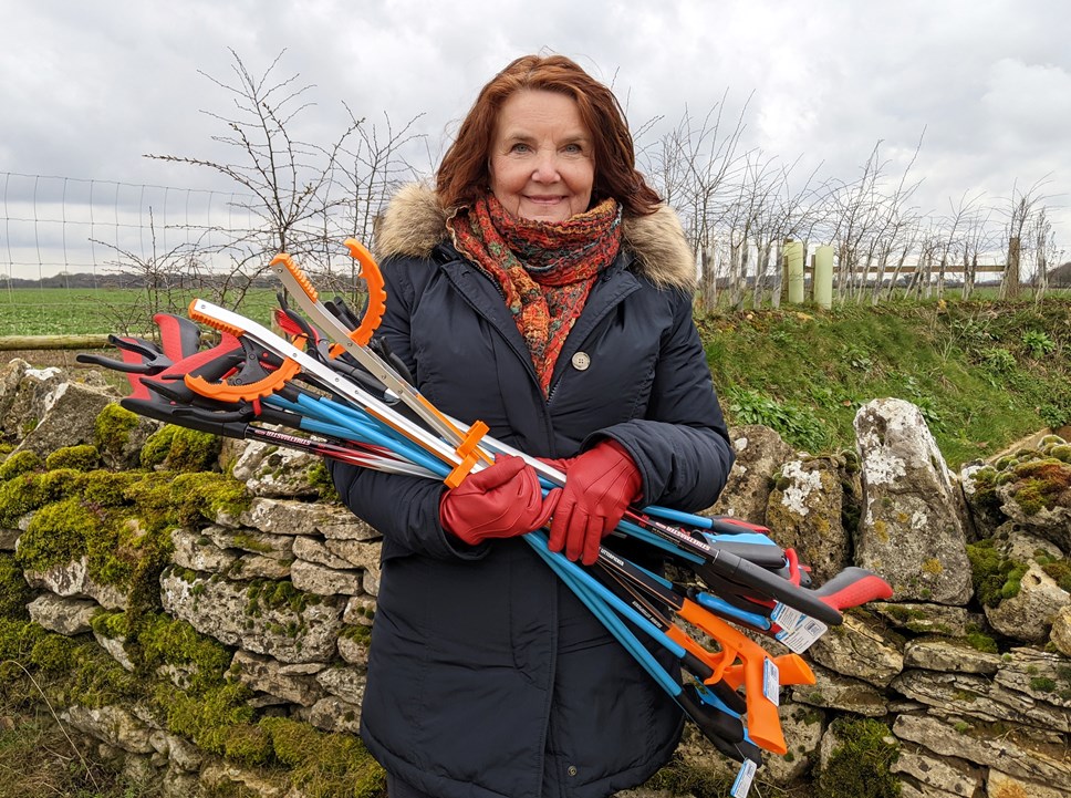 Cllr Lidia Arciszewska - Great British Spring Clean