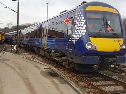 Northern has taken delivery of Class 170s from ScotRail
