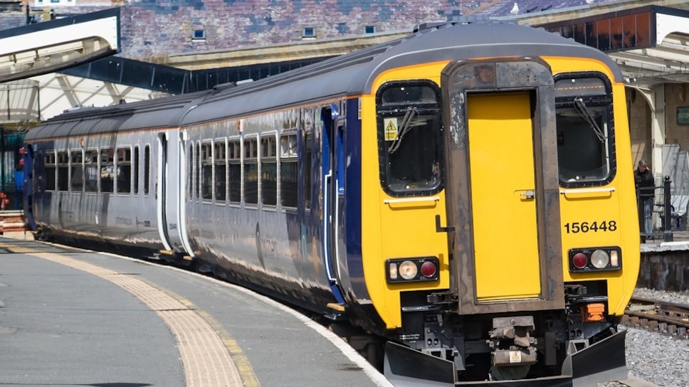 Image shows one of Northern's diesel trains