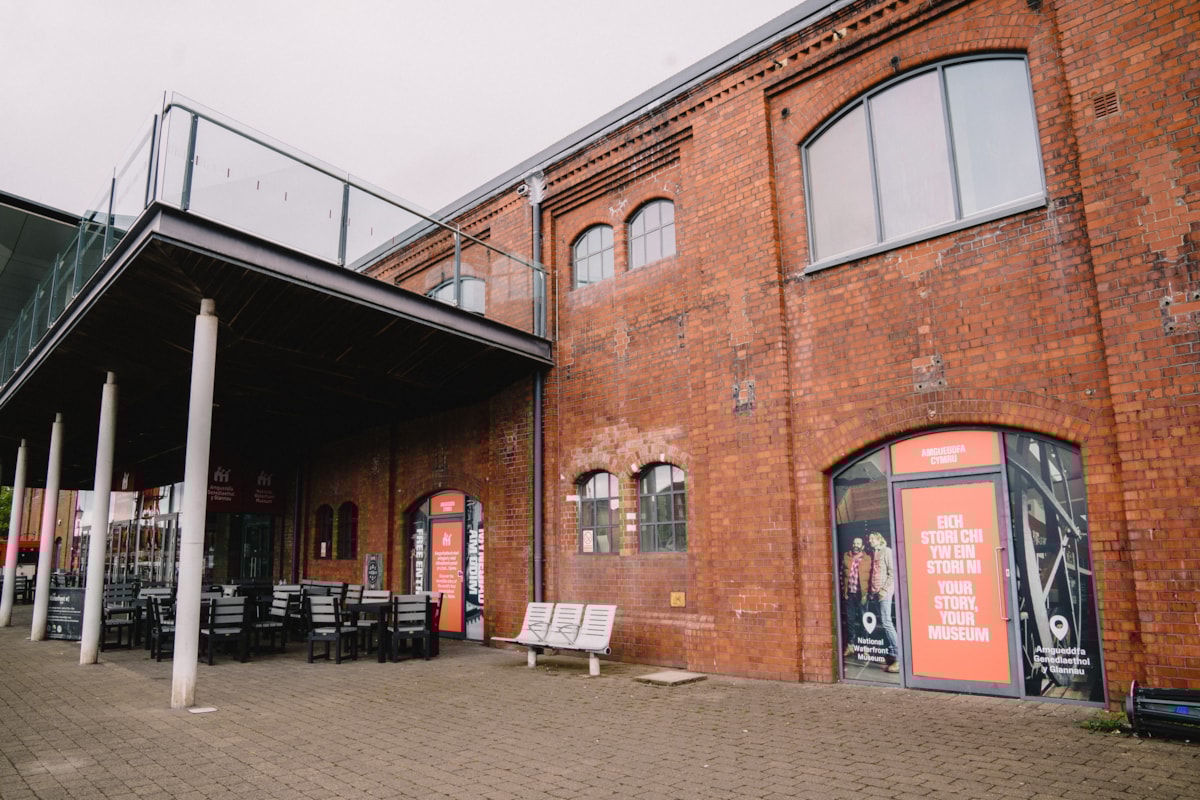 National Waterfront Museum in Swansea.