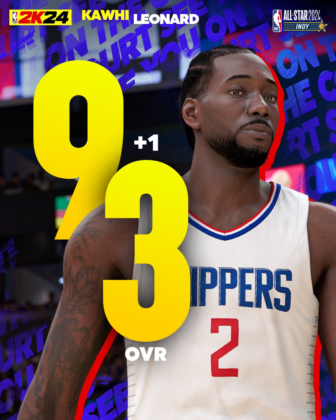 NBA 2K24 Ratings Update 6 Kawhi Leonard