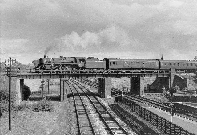 Bridge to the Future - how the old bridge looked: partnership between Network Rail and Great Central Railway