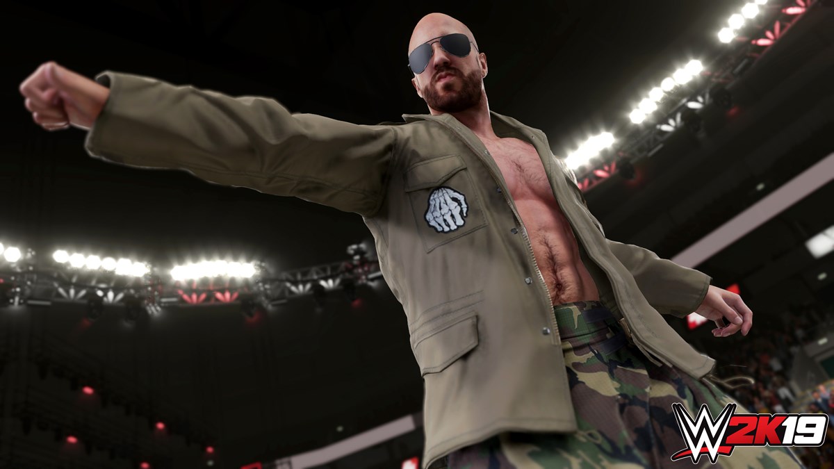 WWE2K19 Cesaro