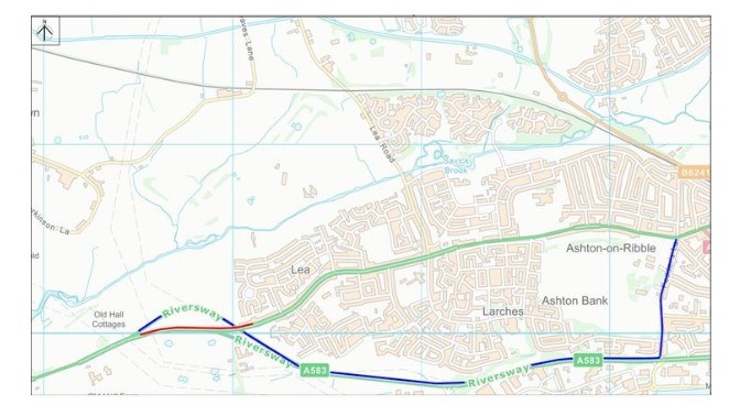 Works will include Blackpool Road Eastbound