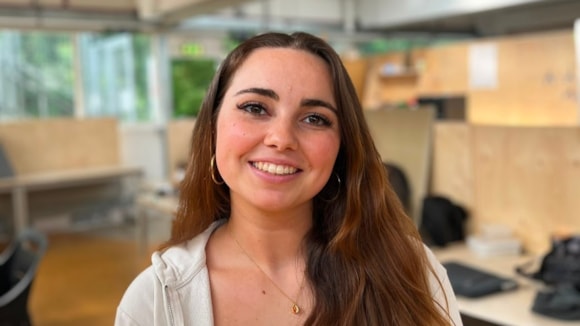 Brighton student transforms abandoned festival tents into sustainable fashion collection: Tilly Lawless Headshot
