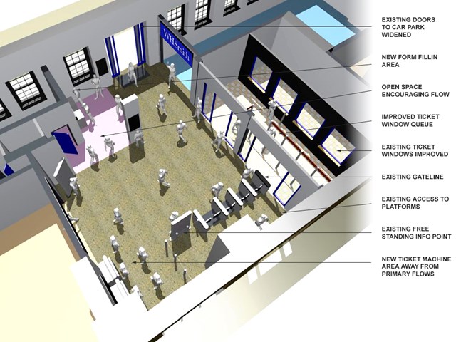 Exeter St David - artist's impression: Exeter St David improved after NSIP