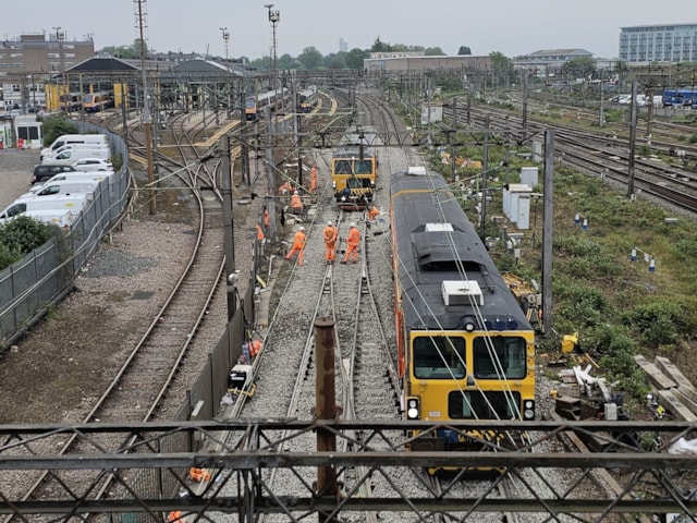 Willesden track renewals (1): Willesden track renewals (1)