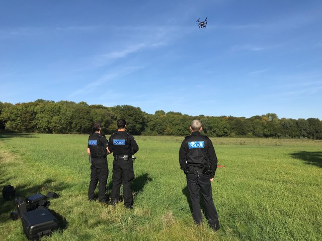Network Rail and British Transport Police using drones to track down trespassers: BTP drones trespass Anglia