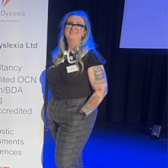 Kes at Dyslexia Conference 2025