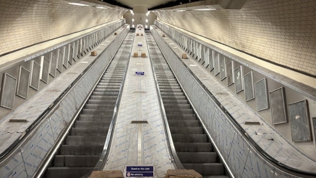 TfL Image - Kentish Town escalators (2)