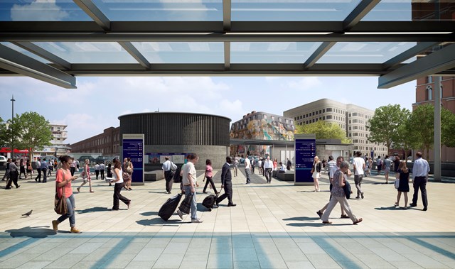 King's Cross Square: London's newest public space, King's Cross Square