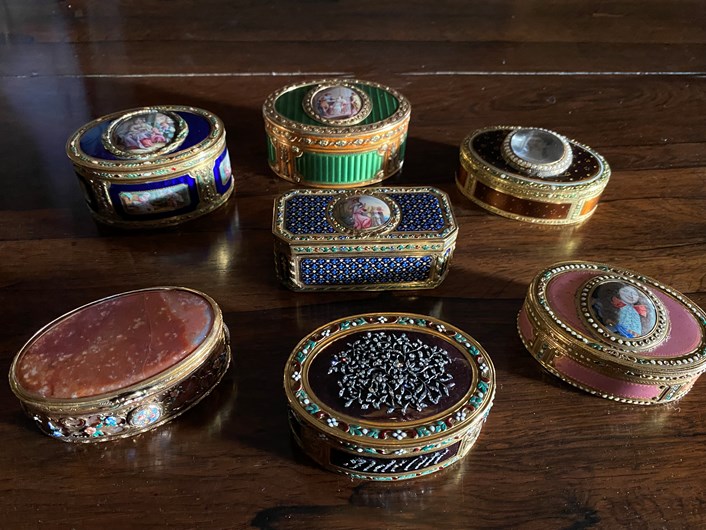 Temple Newsam snuff boxes: The stunning collection of snuff boxes which have returned to Temple Newsam 40 years after they were stolen by a mystery thief.