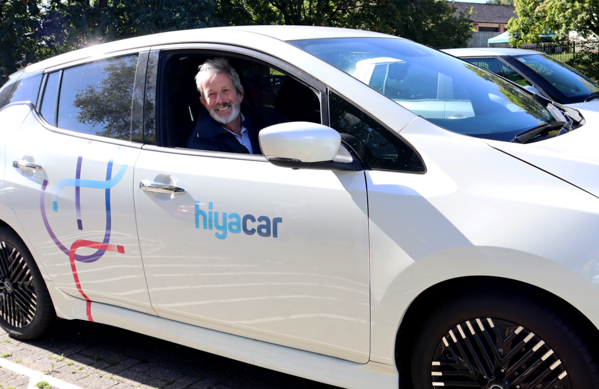 Cllr McFarling in Hiyacar