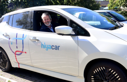 Cllr McFarling in Hiyacar