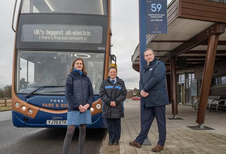 York P&R UK's biggest electric bus network 5
