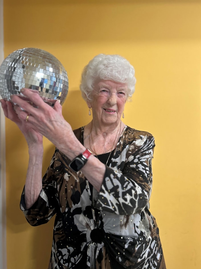DPHAR - Margaret Nutter 2: Margaret Nutter, 96, is one the oldest members of Yorkshire Dance's Dance On programme