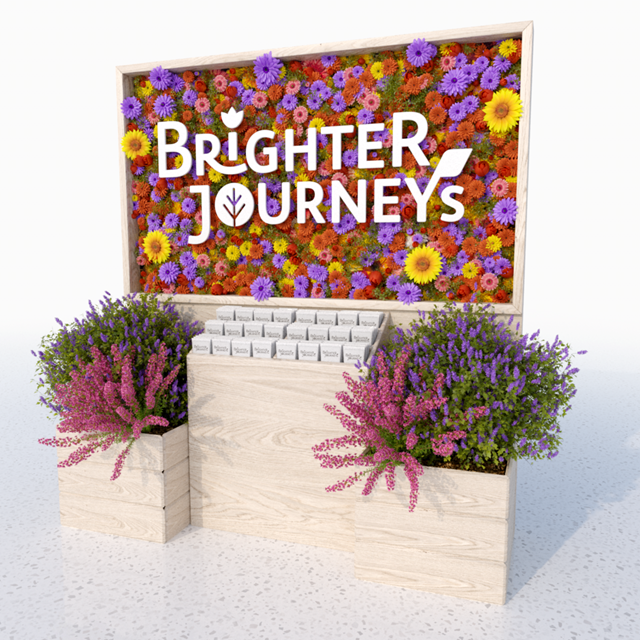 Brighter Journeys installation