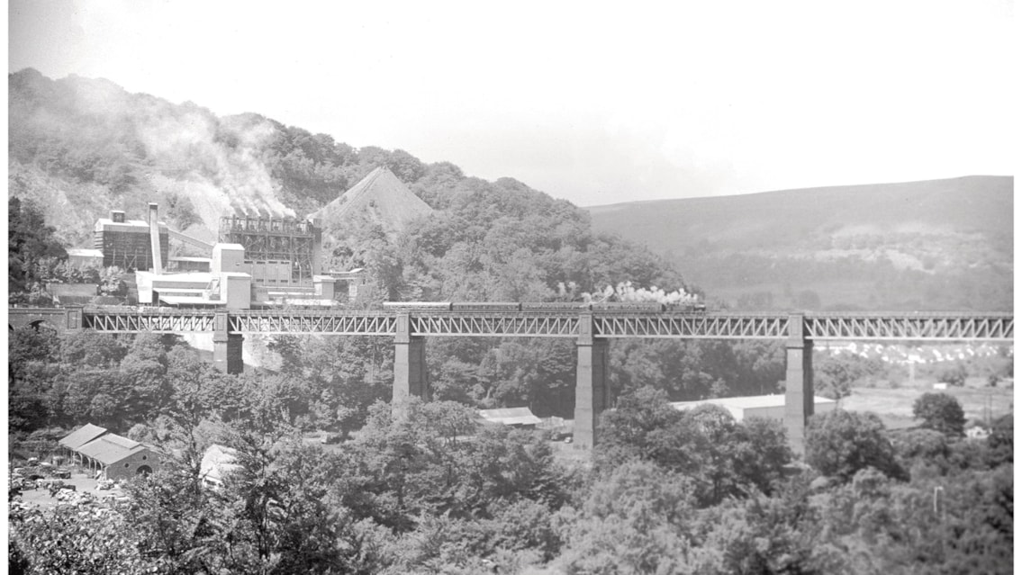 From steam to sustainability: how Taff’s Well continues to connect Wales’ transport past and future: Walnut Tree 1960s. copyright Josh Bliszko cropped