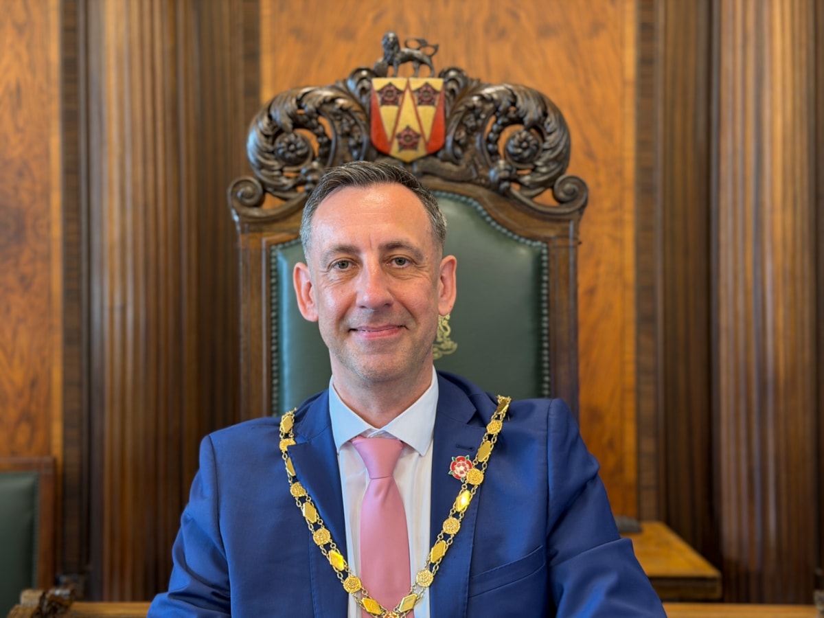 County Councillor Lee Hutchinson