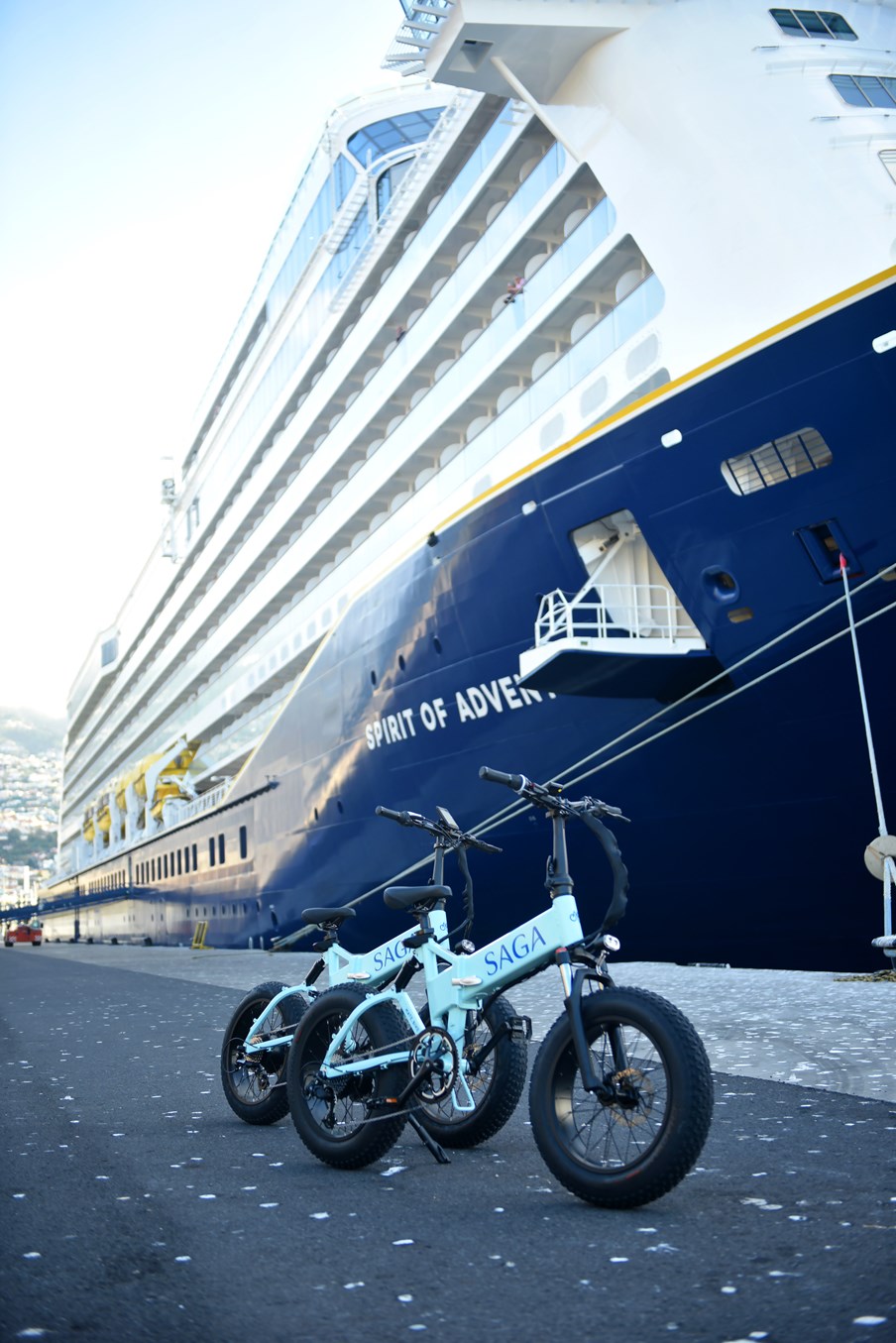 Saga Cruises' new Mate-X e-bikes for guests (3)