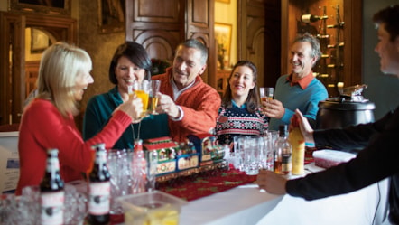 Thoresby Hall Guests Festive