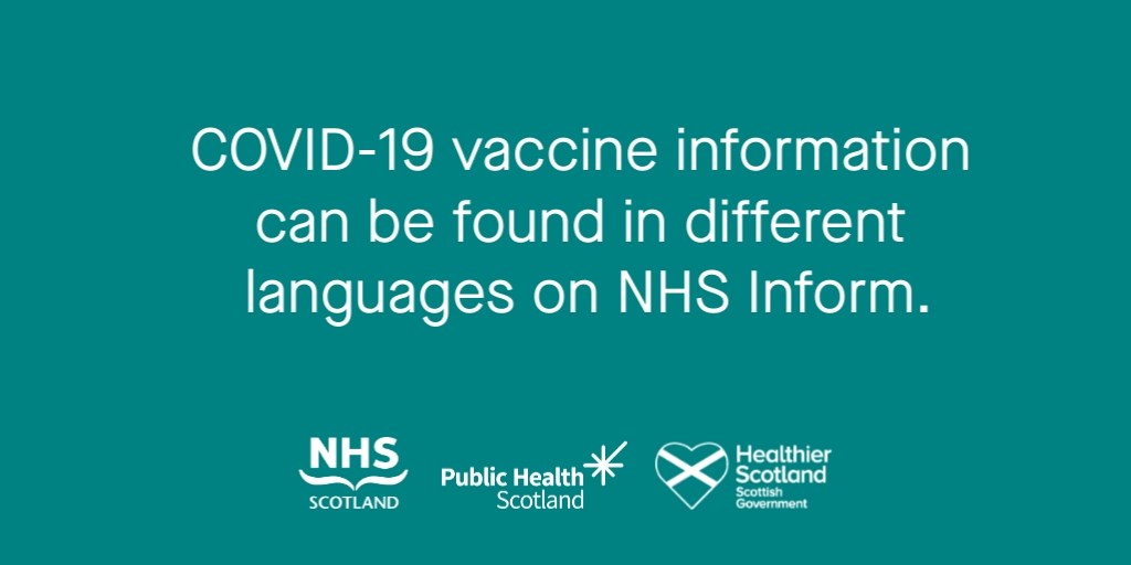 Languages TW - Static Asset - Covid-19 Vaccine - Asylum Seekers & Refugees